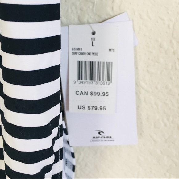 Rip Curl Surf Candy One Piece Cheeky Swimsuit NWT - Picture 5 of 8